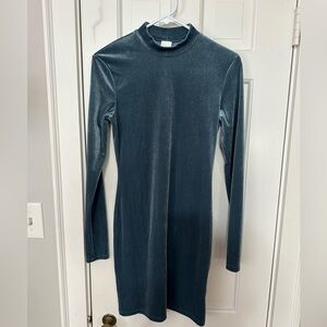 H&M velour dress